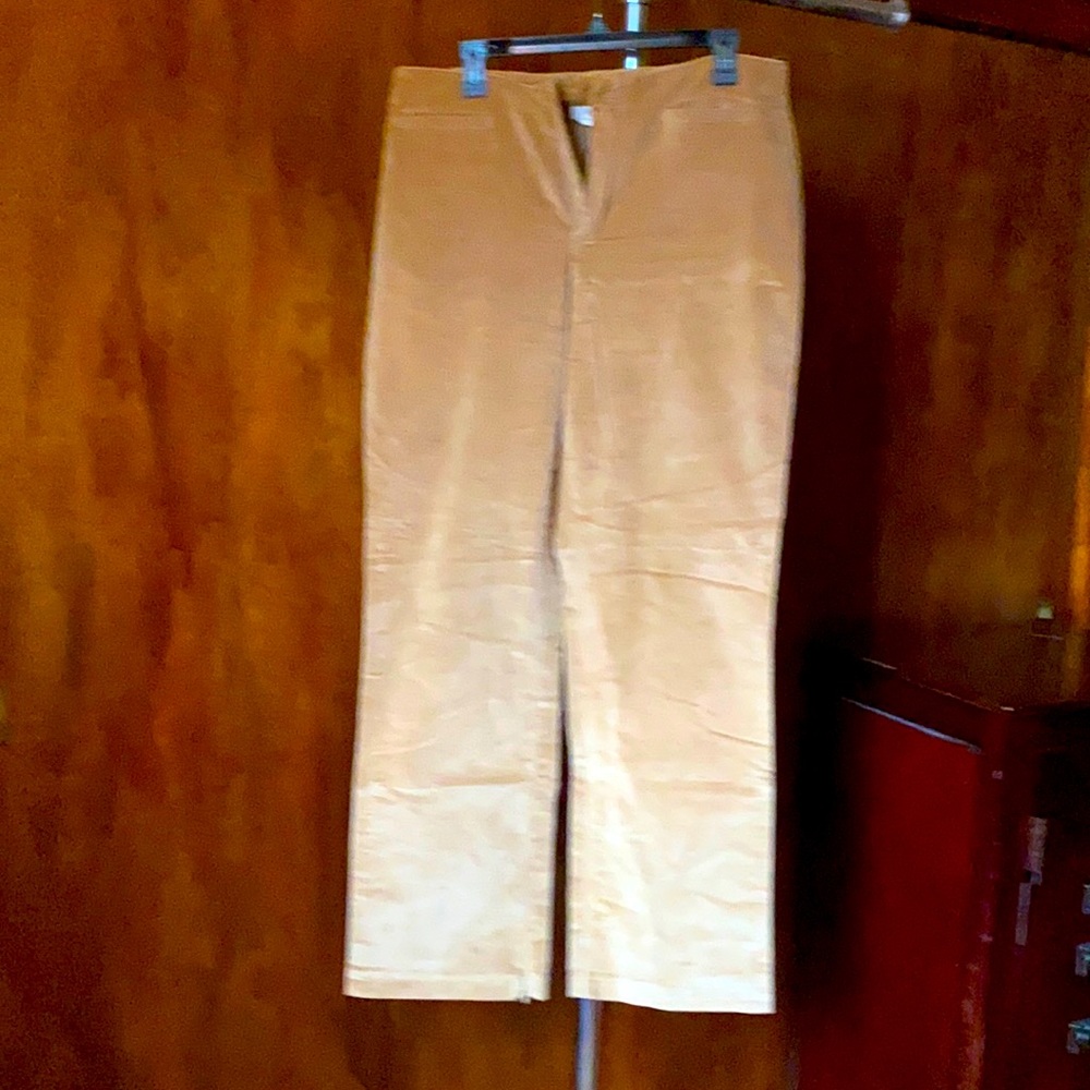Nine West sueded corduroy jeans.